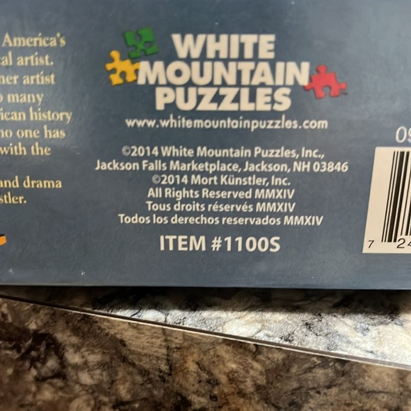 White mountain puzzle 1000🧩🧩 - Picture 5 of 5